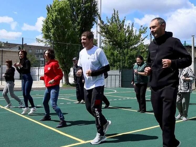 В Мелитополе проходит «Марафон зарядок»