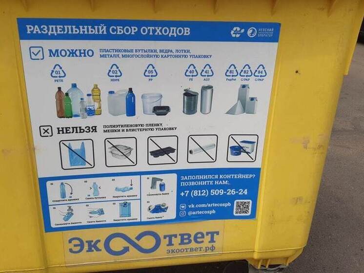 Северяне смогут сдать вторсырье 18 мая