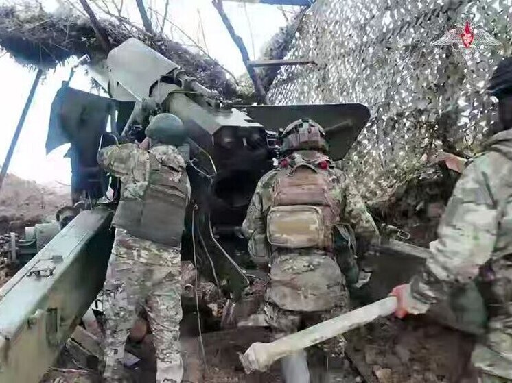 Артиллеристы-десантники уничтожили опорник ВСУ в районе Орехова на Запорожье
