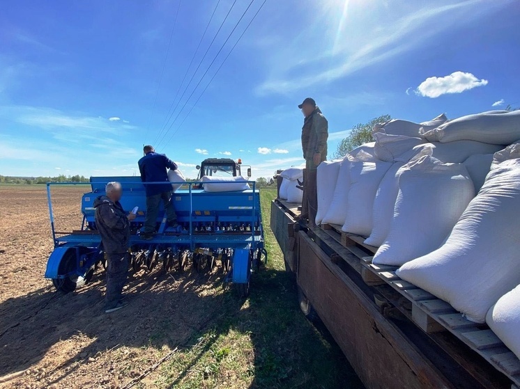 В колонии-поселении № 7 началась посевная кампания