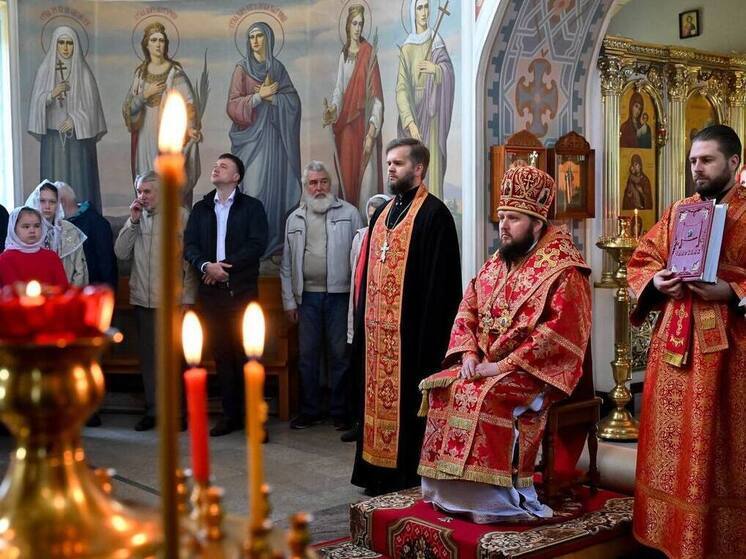 С Серпухове прошло архиерейское богослужение