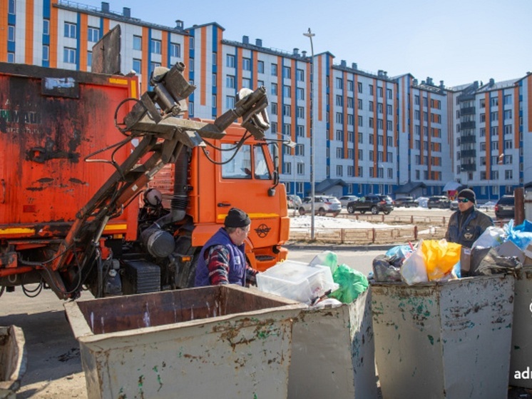 О вывозе мусора с контейнерных площадок рассказали в Нарьян-Маре