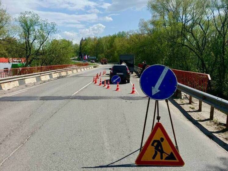 На мосту через реку Лутосня в округе Клин ограничат движение