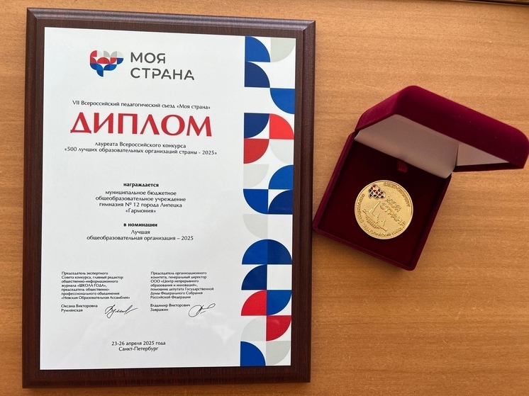 Липецкую гимназию №12 признали одной из лучших в России