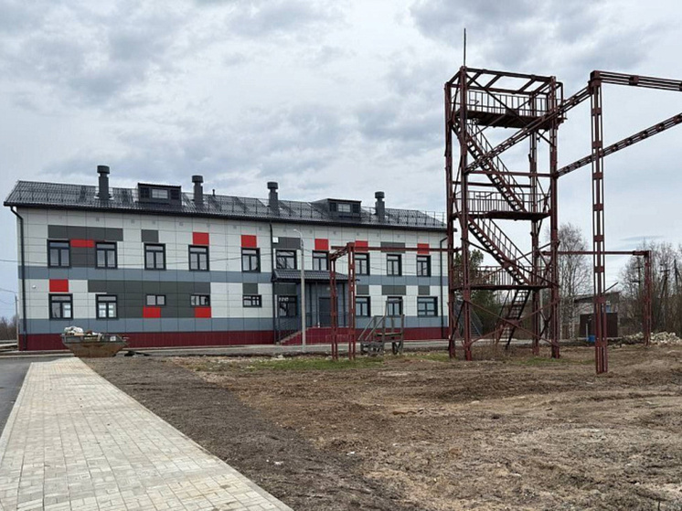 В посёлке Левковка Приморского округа завершилось строительство Арктического учебного центра по переподготовке специалистов лесопожарных формирований