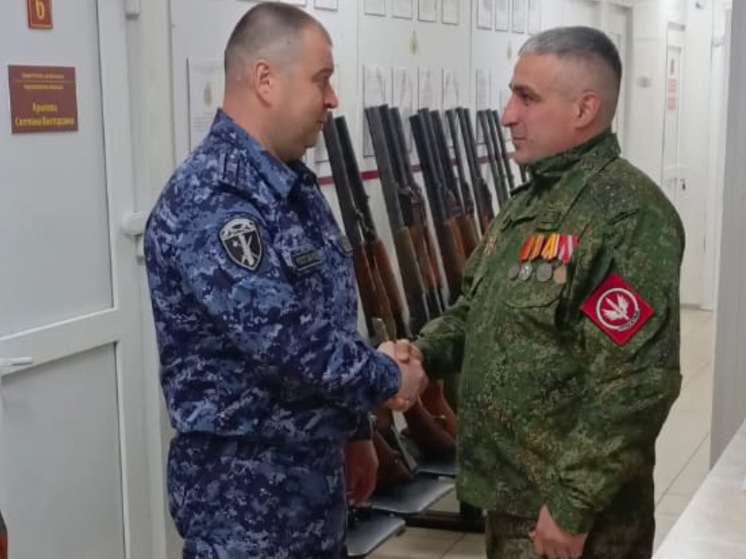 Тверские росгвардейцы передали на СВО еще одну партию оружия