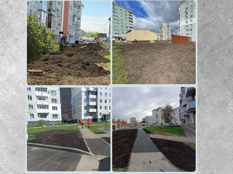 Сибирская генерирующая компания благоустроила почти 100 территорий в Кемерове после работ на тепловых сетях