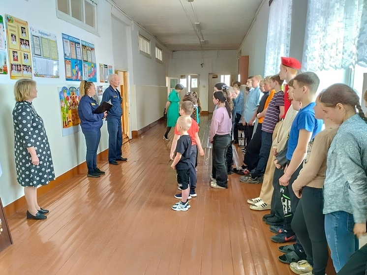 Школьники из Виноградовского округа получили благодарности за помощь в тушении пожара