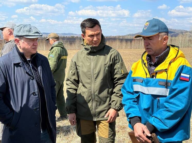 Замминистра экологии РФ прилетел в Забайкалье из-за пожаров