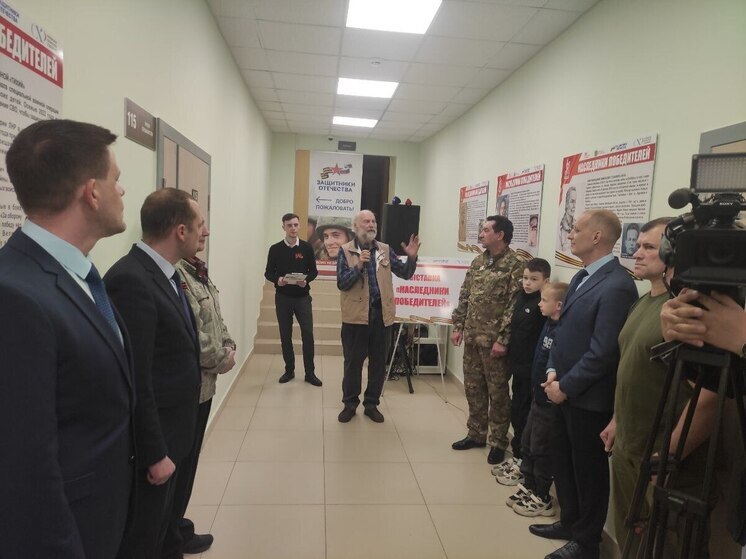 В Калуге открылась выставка «Наследники победителей»