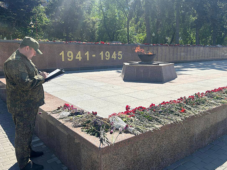 В Воронеже задержали подозреваемого в осквернении мемориала «Памятник Славы»