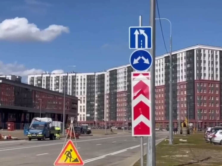 В Ленобласти построили новую дорогу в Мурино