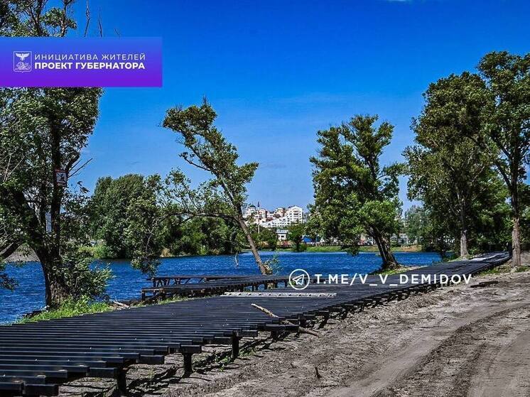 В Белгороде строительство второй очереди «Берегов» завершено на 40 %