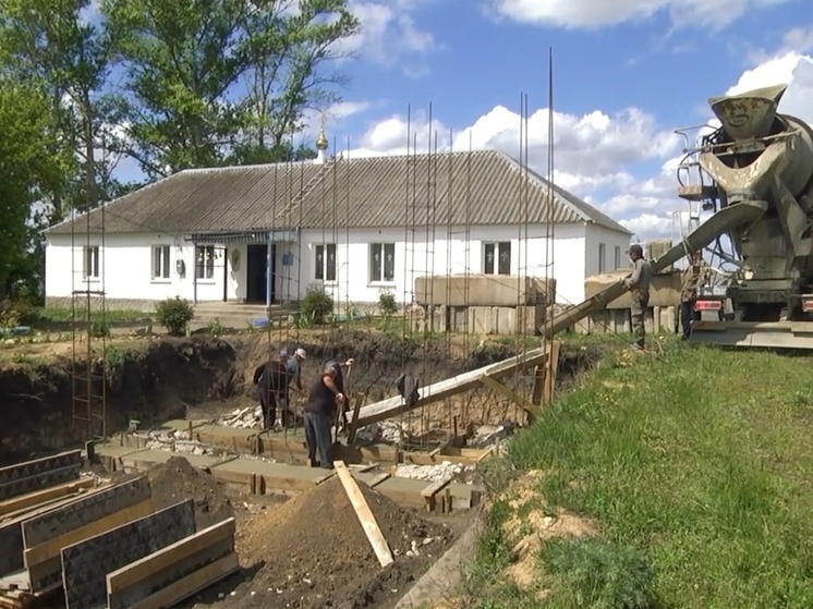 В Ливенском районе возобновилось строительство храма
