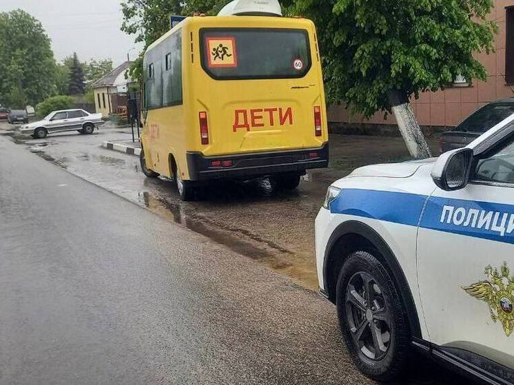 В брянском Климово задержали пьяного водителя детского автобуса