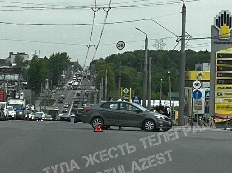ДТП с участием мотоцикла зафиксировали в Зареченском округе Тулы