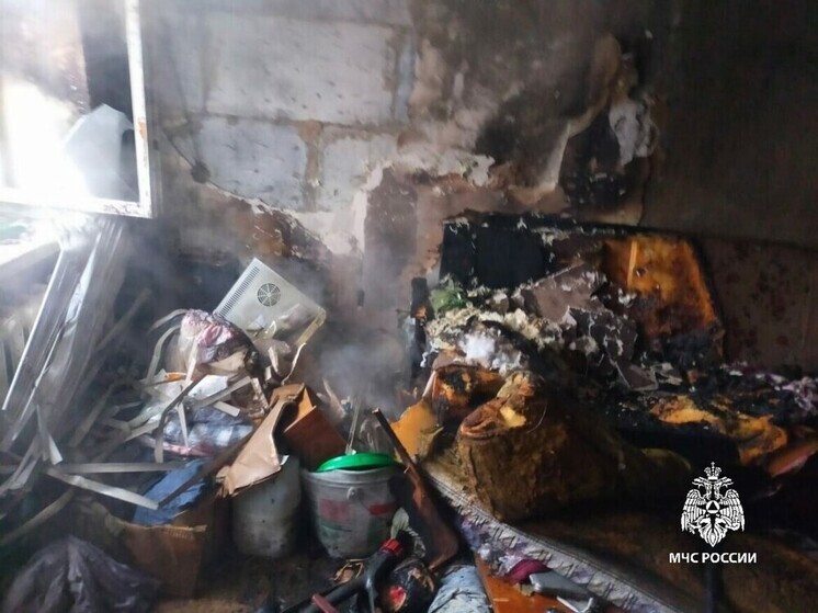При пожаре в доме в Тукаевском районе Татарстана погиб мужчина