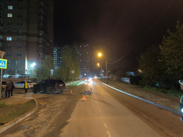 В Советском районе Новосибирска произошла авария с участием подростка на питбайке