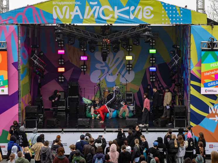 Приморцы увидели пять фигур тигров выставили на кросс-культурном фестиваль «Майские – 2025»