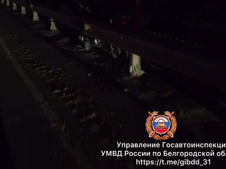 В Белгородском районе мотоциклист погиб после наезда на отбойник