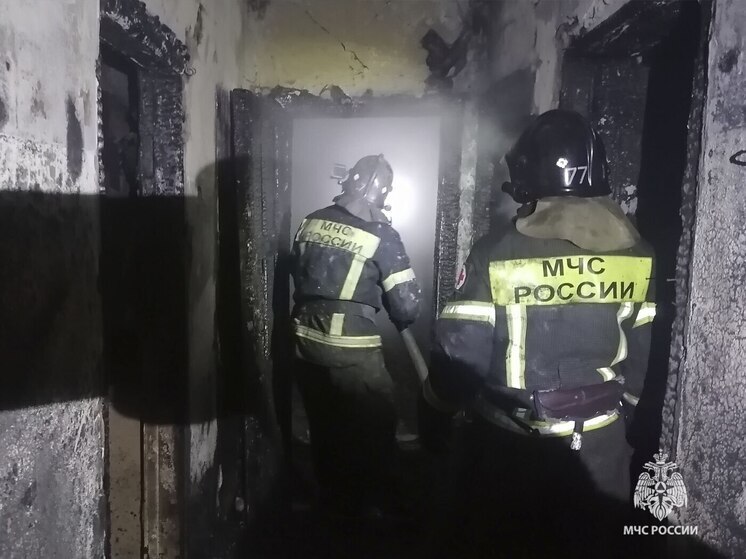 В Донском сгорело 72 квадратных метра в неэксплуатируемом здании