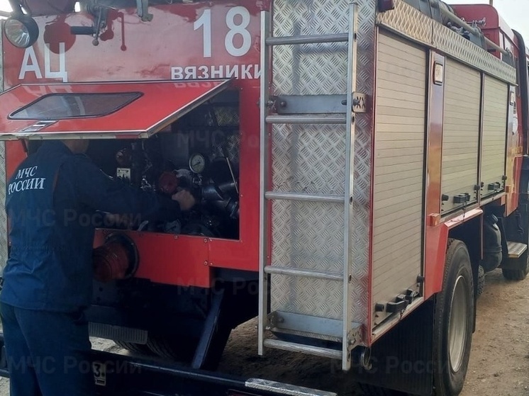 МЧС Владимирской области за субботу несколько раз выезжали на пожары