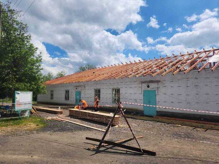 В Троицко-Харцызске восстанавливают поселковый клуб «Шахтер»
