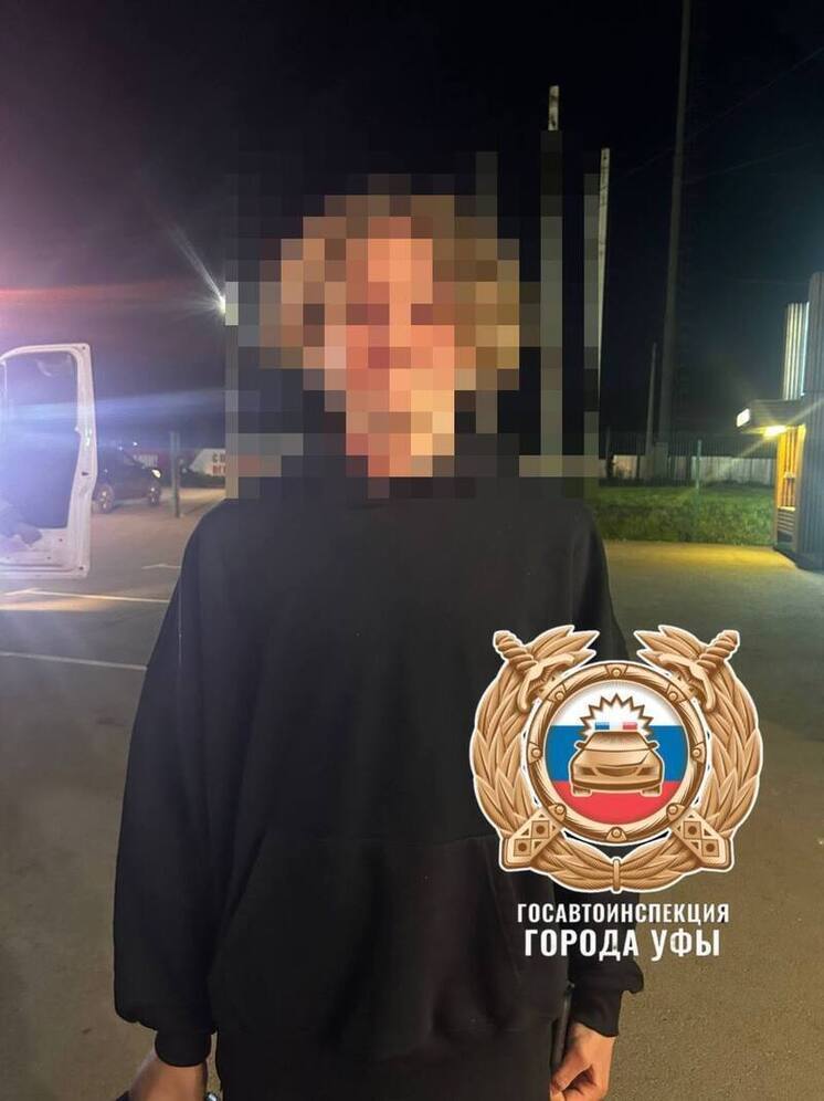 В Уфе задержали юного мотоциклиста без прав