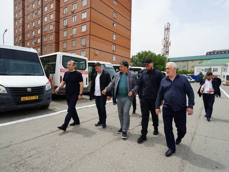 Новый пункт отправки автобусов в южную часть Дагестана обследовал Минтранс
