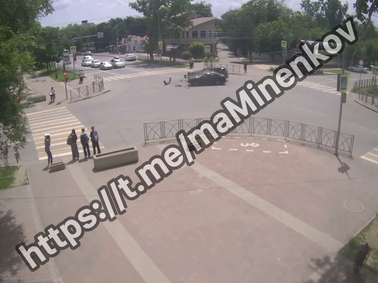 В Невинномысске произошло ДТП с двумя пострадавшими