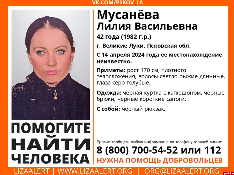 Не теряют надежду: пропавшую великолучанку продолжают искать