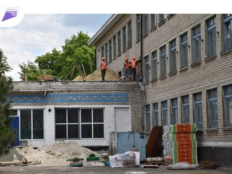 В средней школе Антрацита проводят капитальный ремонт