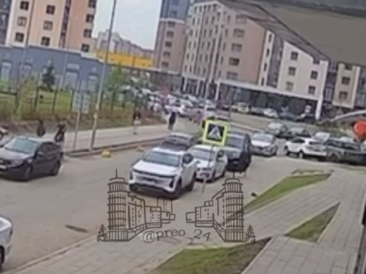 Школьника из Красноярска сбила машина на пешеходном переходе