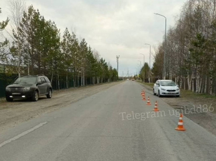 Подростка сбили на дороге в Югре