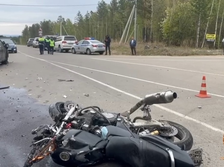 Мотоциклист погиб в Иркутском районе