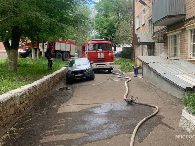 Неосторожность при курении привела к пожару в квартире на улице Восточной