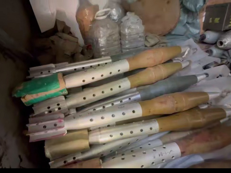 Крупный схрон вооружения образца НАТО найден под Курахово