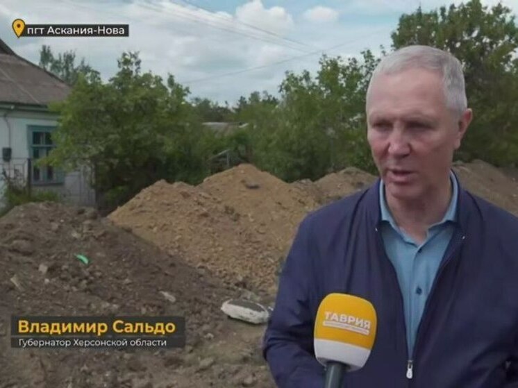 В Аскании-Новой продолжается восстановление водоснабжения