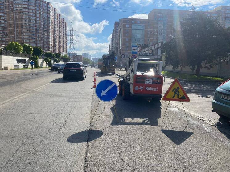 В Краснодаре начался ремонт дорог на улице Дальней и имени Ягодина
