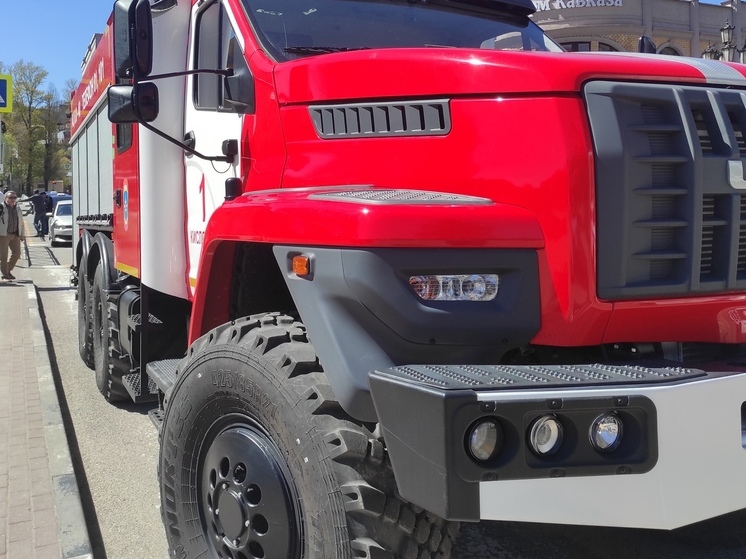 Владикавказские школьники погрузились в будни пожарных