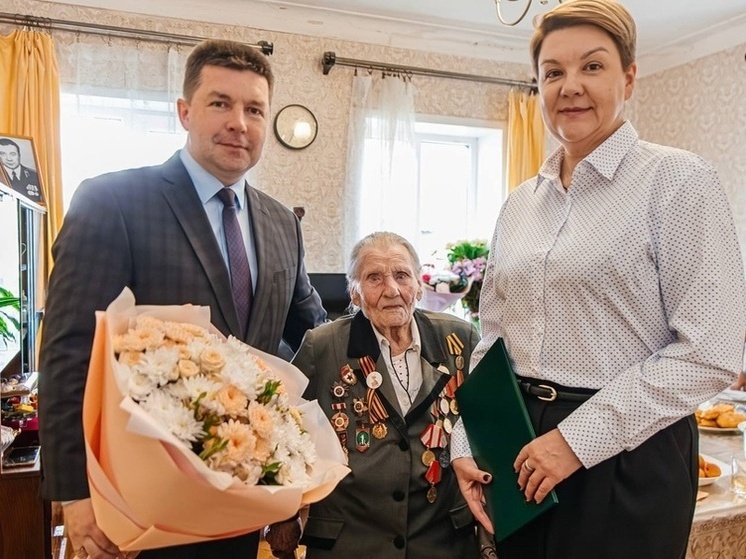 Ветерану Великой Отечественной войны в Липецке исполнилось 105 лет