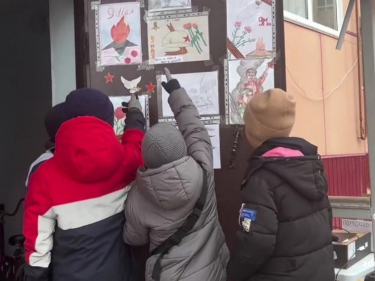 В Нарьян-Маре провели конкурс рисунков ко Дню Победы