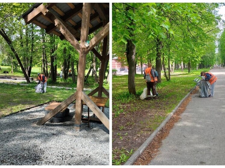 В Йошкар-Оле дороги, парки и газоны готовят к лету