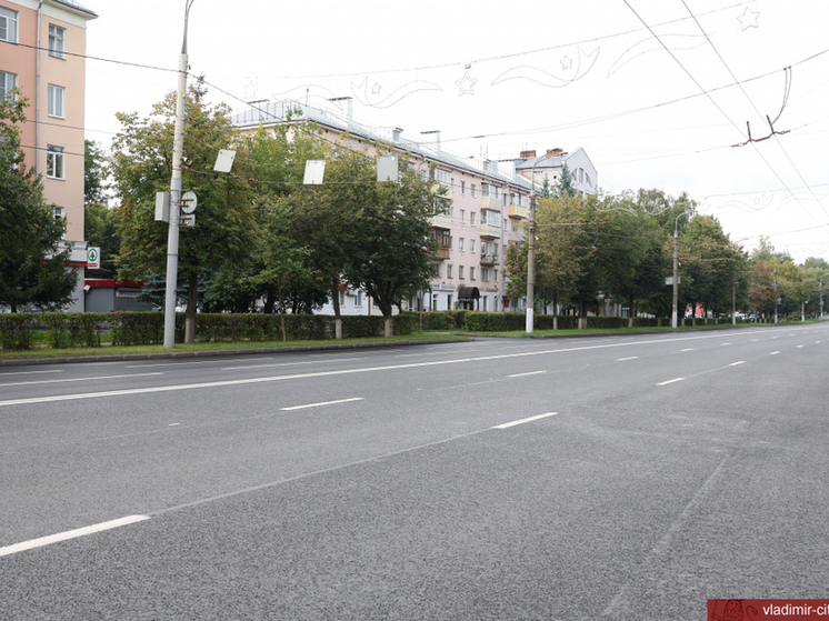 Во Владимире начался ремонт четырех из шести запланированных улиц