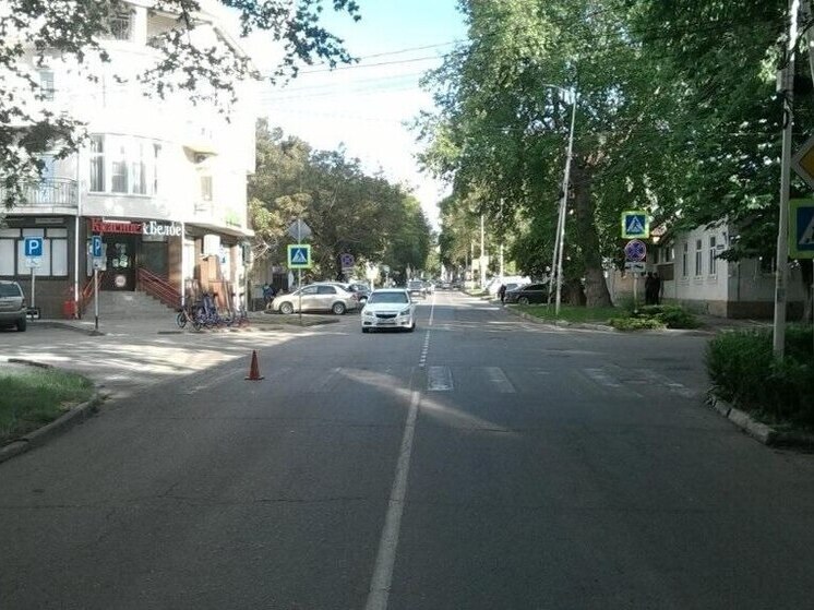 В Анапе произошла авария с участием несовершеннолетнего пешехода на велосипеде