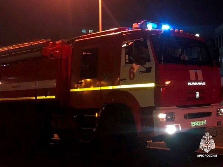 В Старом Осколе горело офисное здание