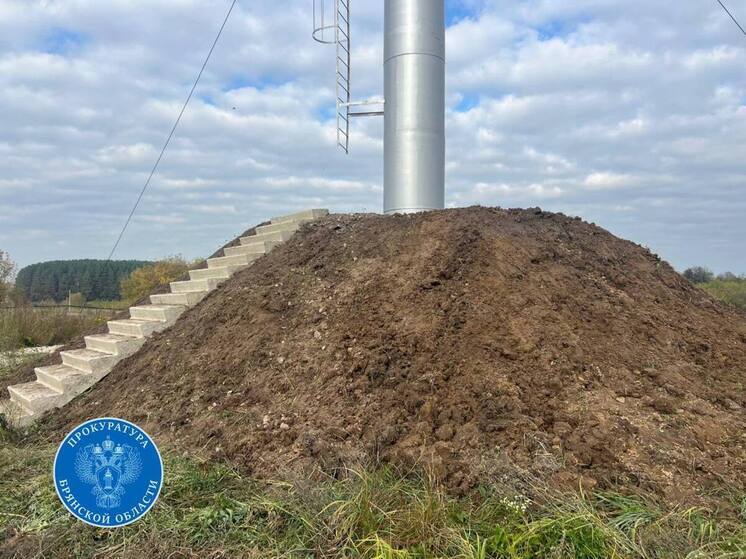 На строительстве водозабора в брянском селе выявили мошенничество