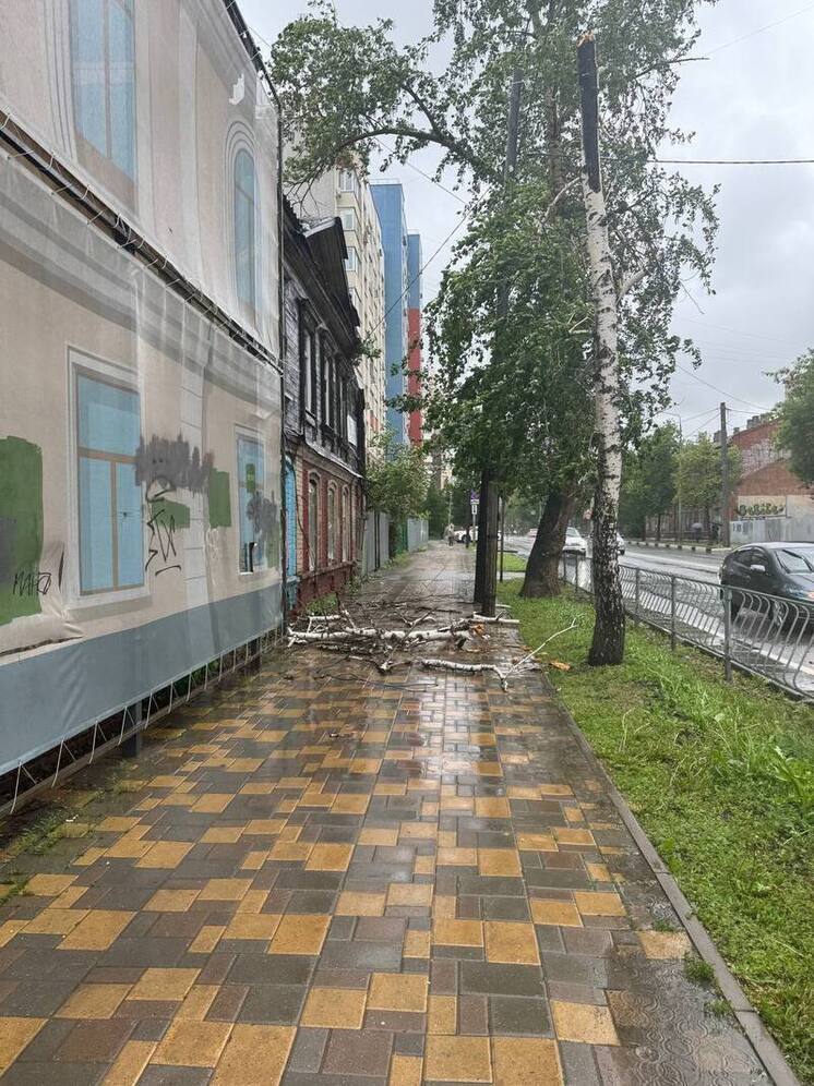 В Самаре коммунальщики устраняют последствия сильного урагана 20 мая