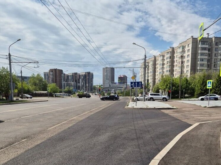 Названы улицы Красноярска, которые были приведены в порядок после ремонта теплотрасс