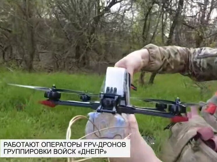 Дроноводы "Днепра" уничтожили танк ВСУ в Запорожской области